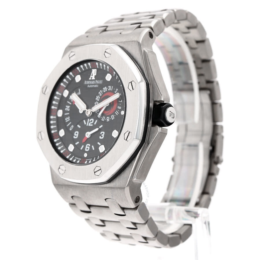 Pre-owned Audemars Piguet Royal Oak Offshore Black Dial Men's Watch 25995IP.OO.1000TI.01 - 5