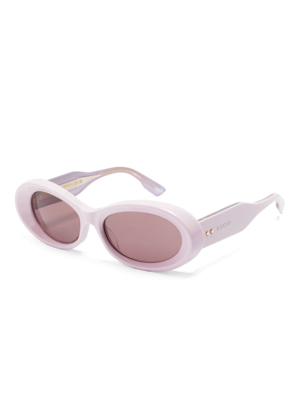 oval-frame sunglasses - 2