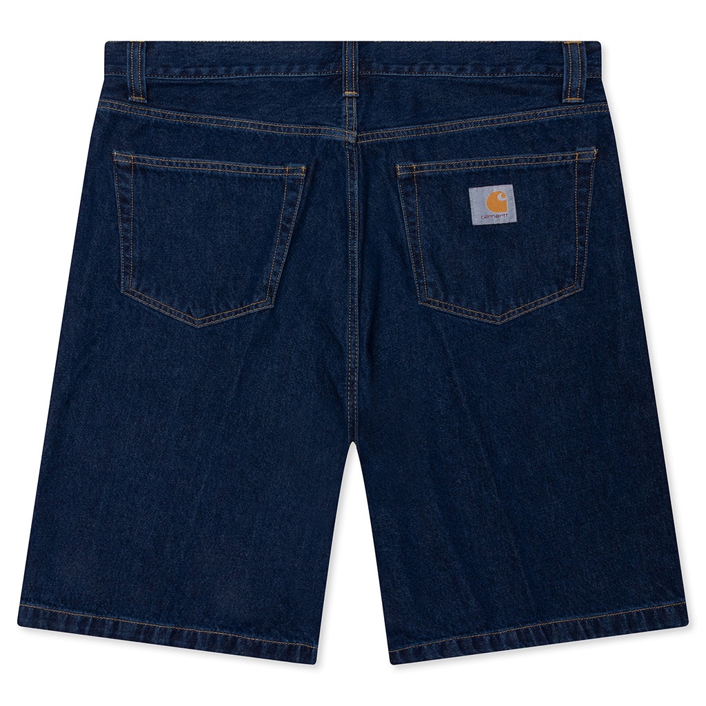 LANDON SHORT - BLUE STONE WASHED - 2