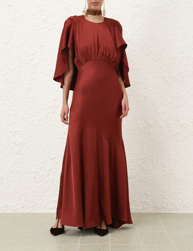 Zimmermann EDEN CASCADING MIDI DRESS outlook