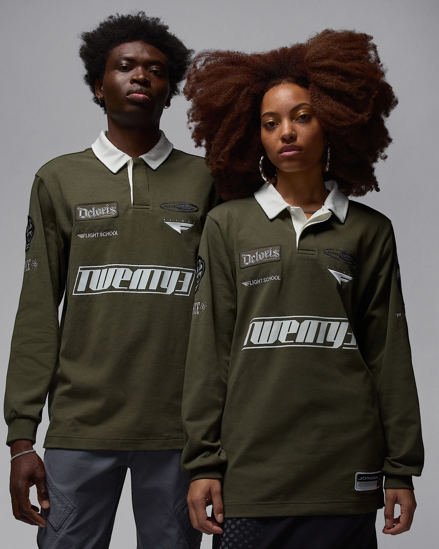 Jordan Essentials Men's Long-Sleeve Rugby Top - 1