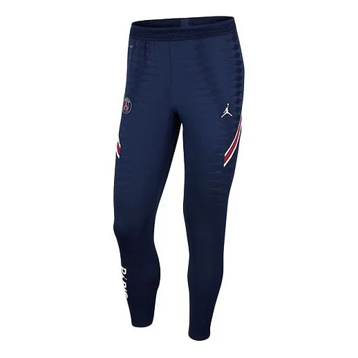 Air Jordan Dri-FIT ADV Paris Saint-Germain 21-22 Season Soccer Pants 'Navy Blue' CW1113-410 - 1