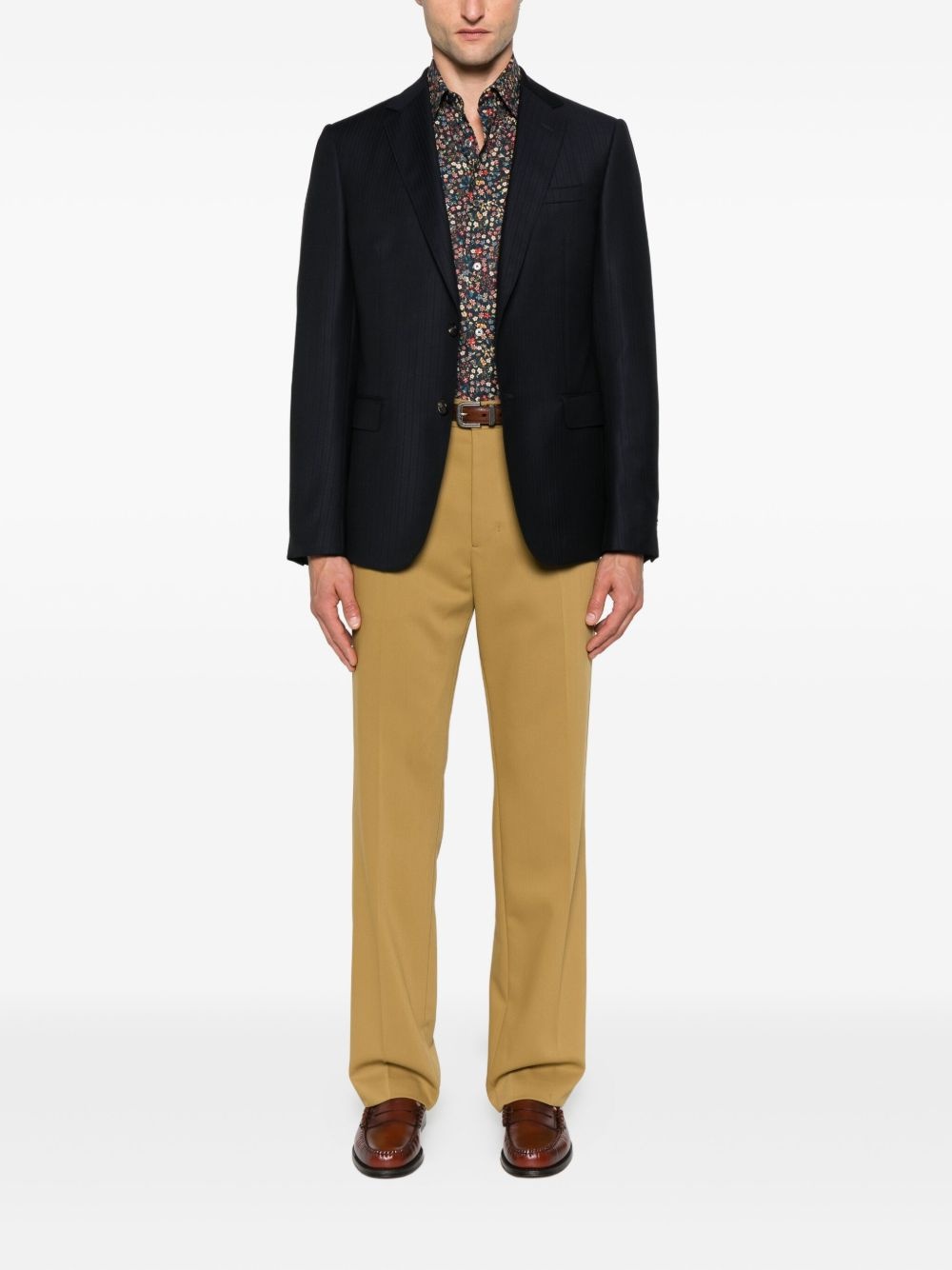 floral-print shirt - 2