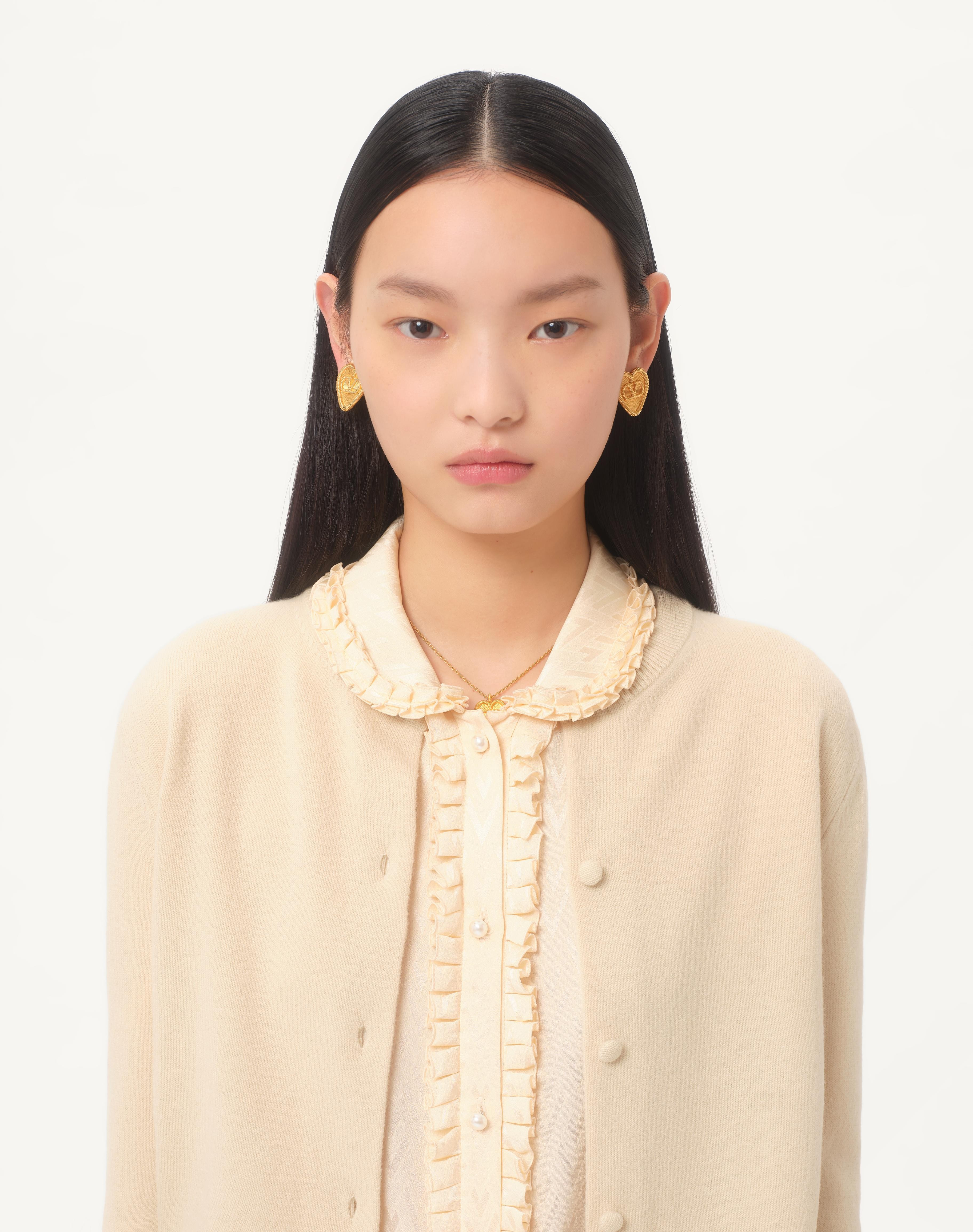 CARDIGAN WITH FEATHERS - 3