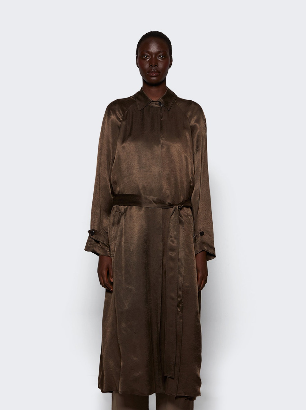 Ryo Coat Dark Brown - 2