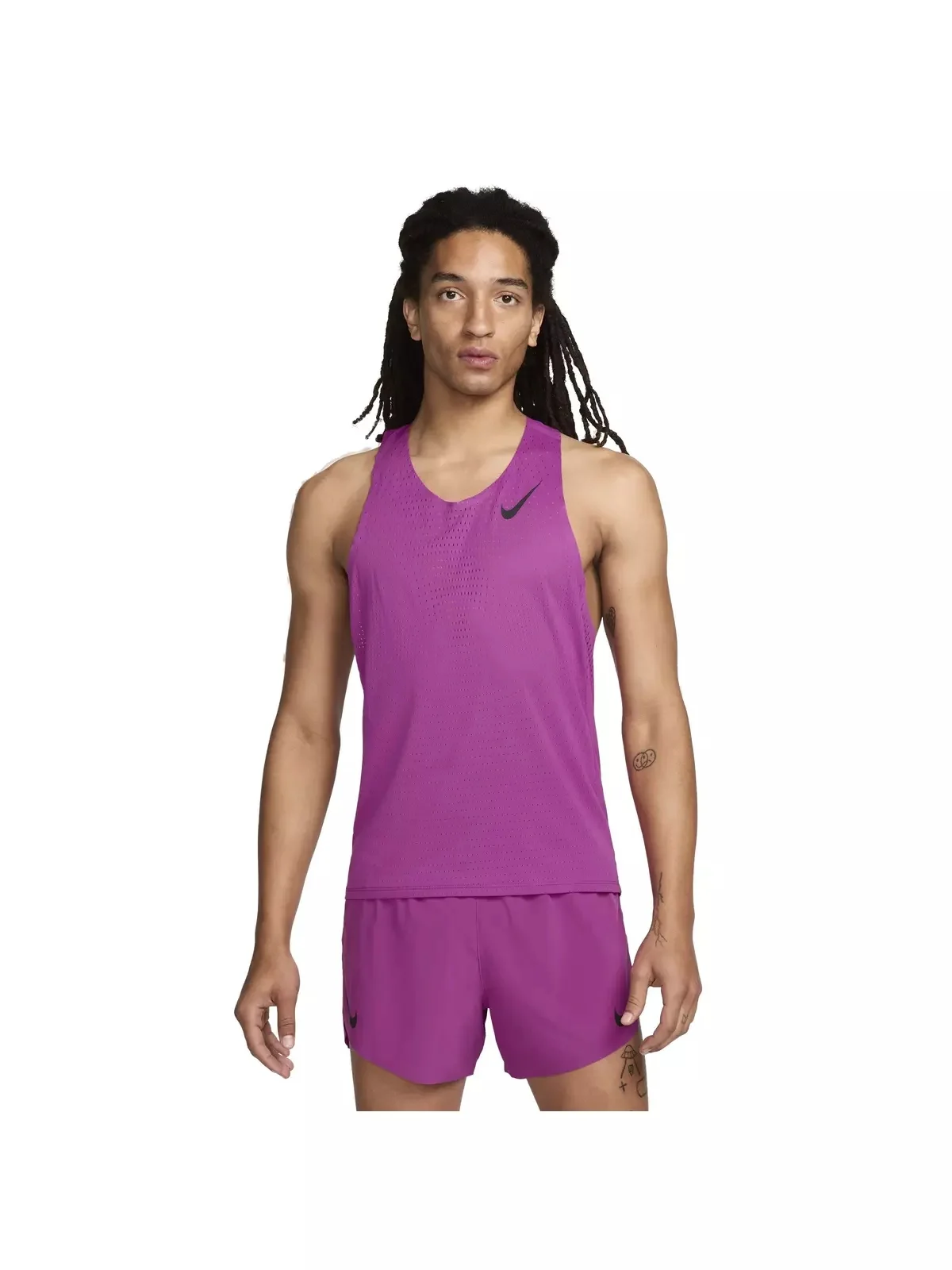 Men's AeroSwift Dri-FIT ADV Running Singlet - Purple - 1