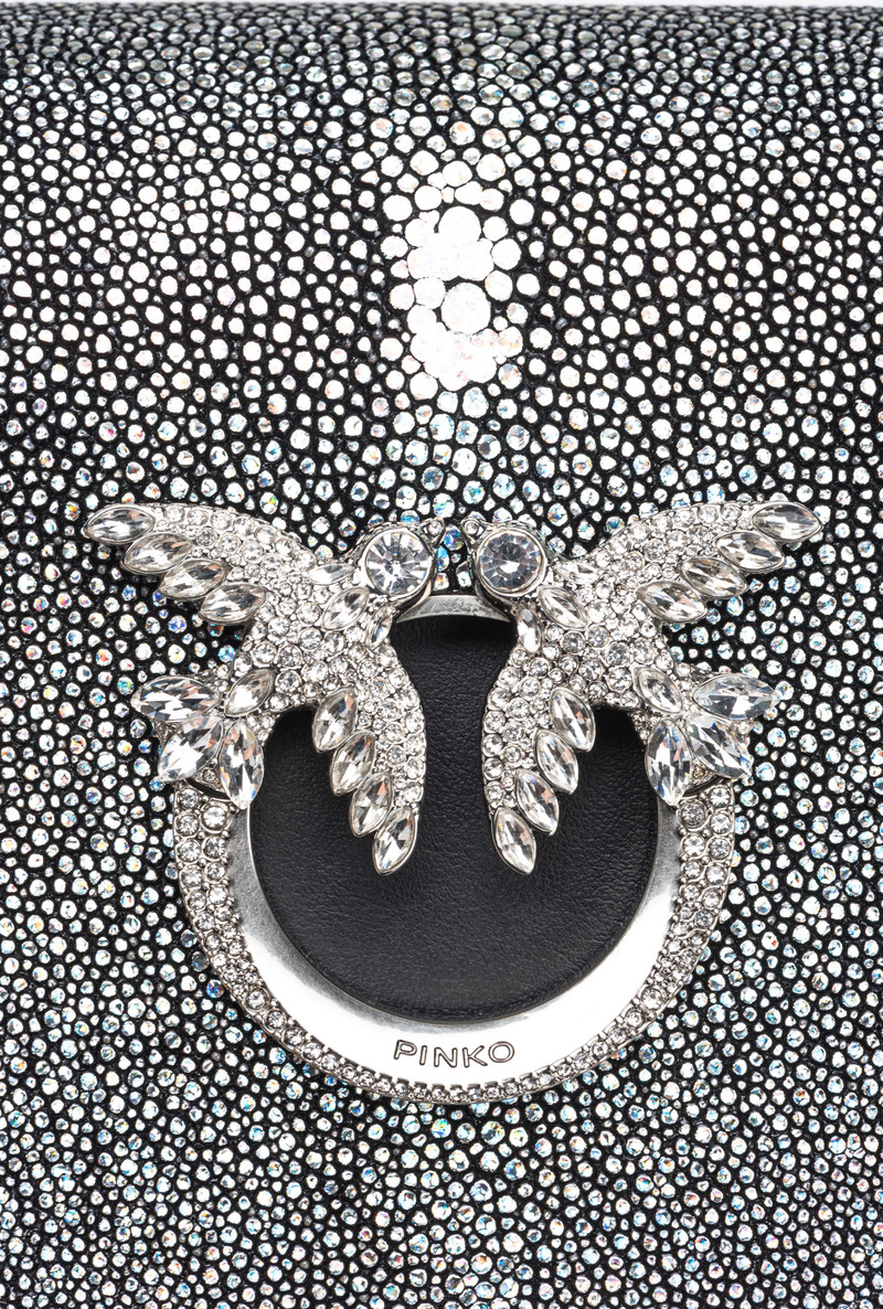 PINKO GALLERIA STINGRAY MINI LOVE BAG CLICK 4