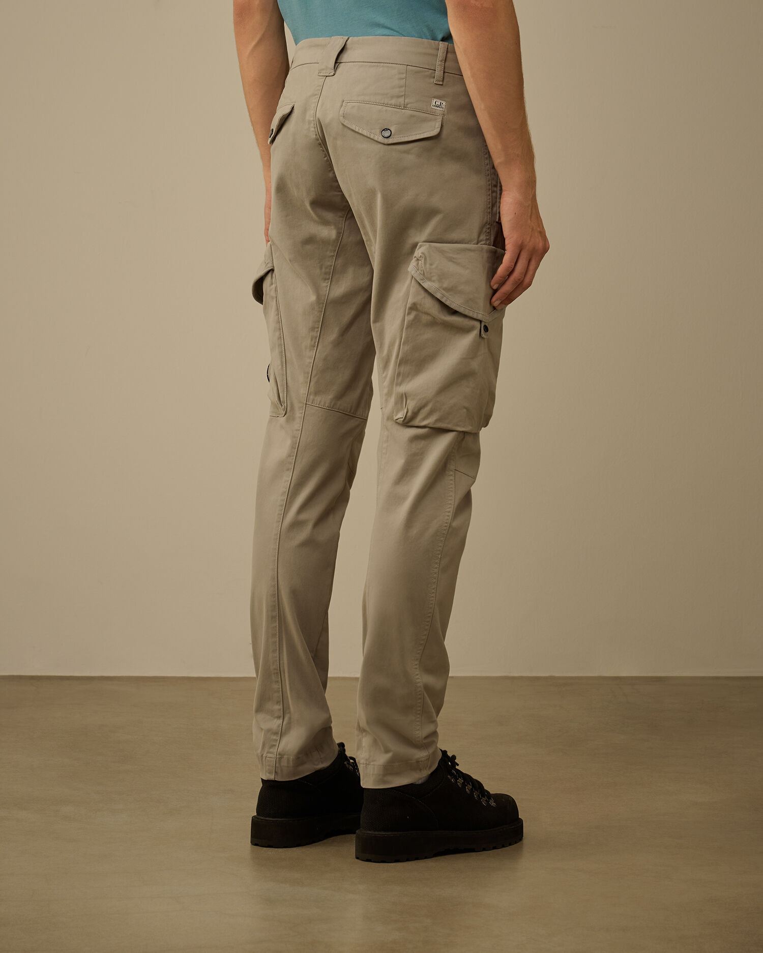 Stretch Sateen Ergonomic Lens Cargo Pants - 4
