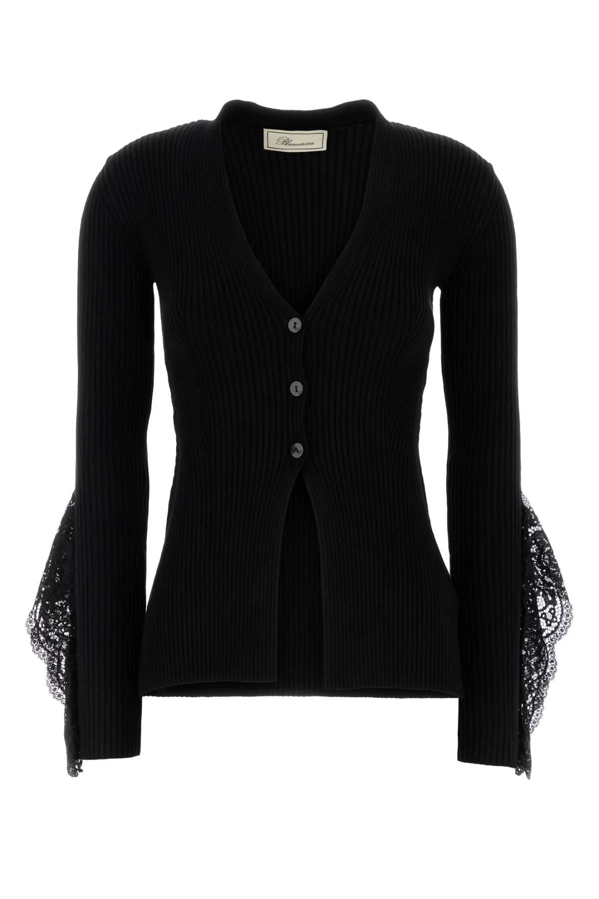Blumarine Women Black Viscose Blend Cardigan - 1