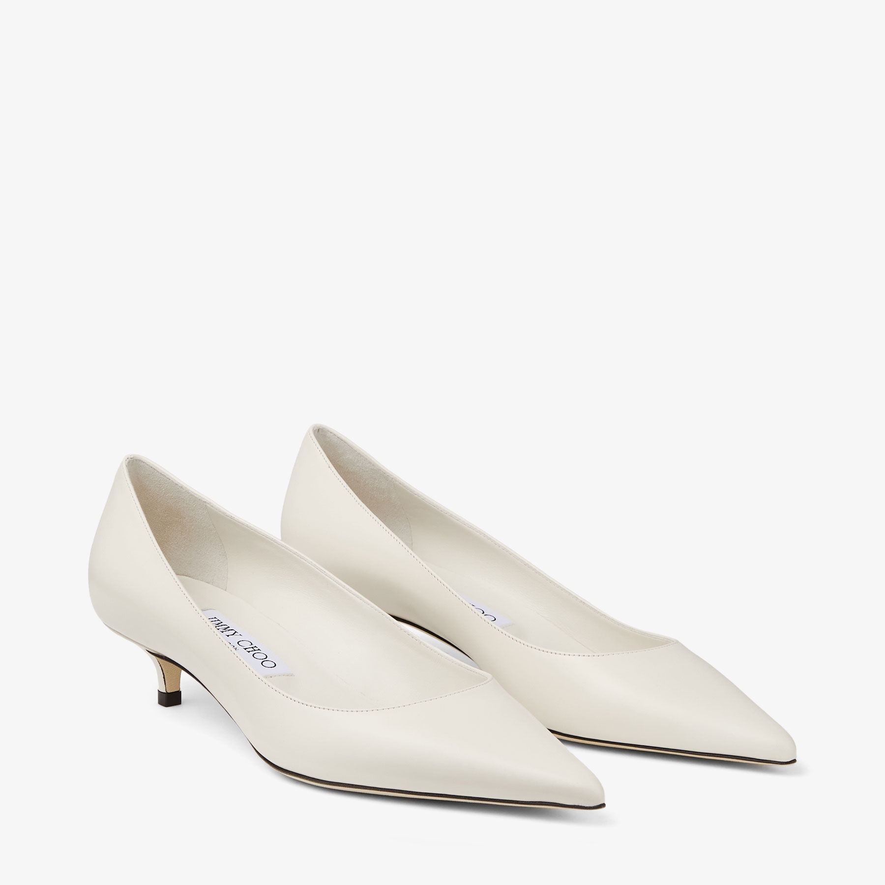 Amelia
Latte Calf Leather Pumps - 3