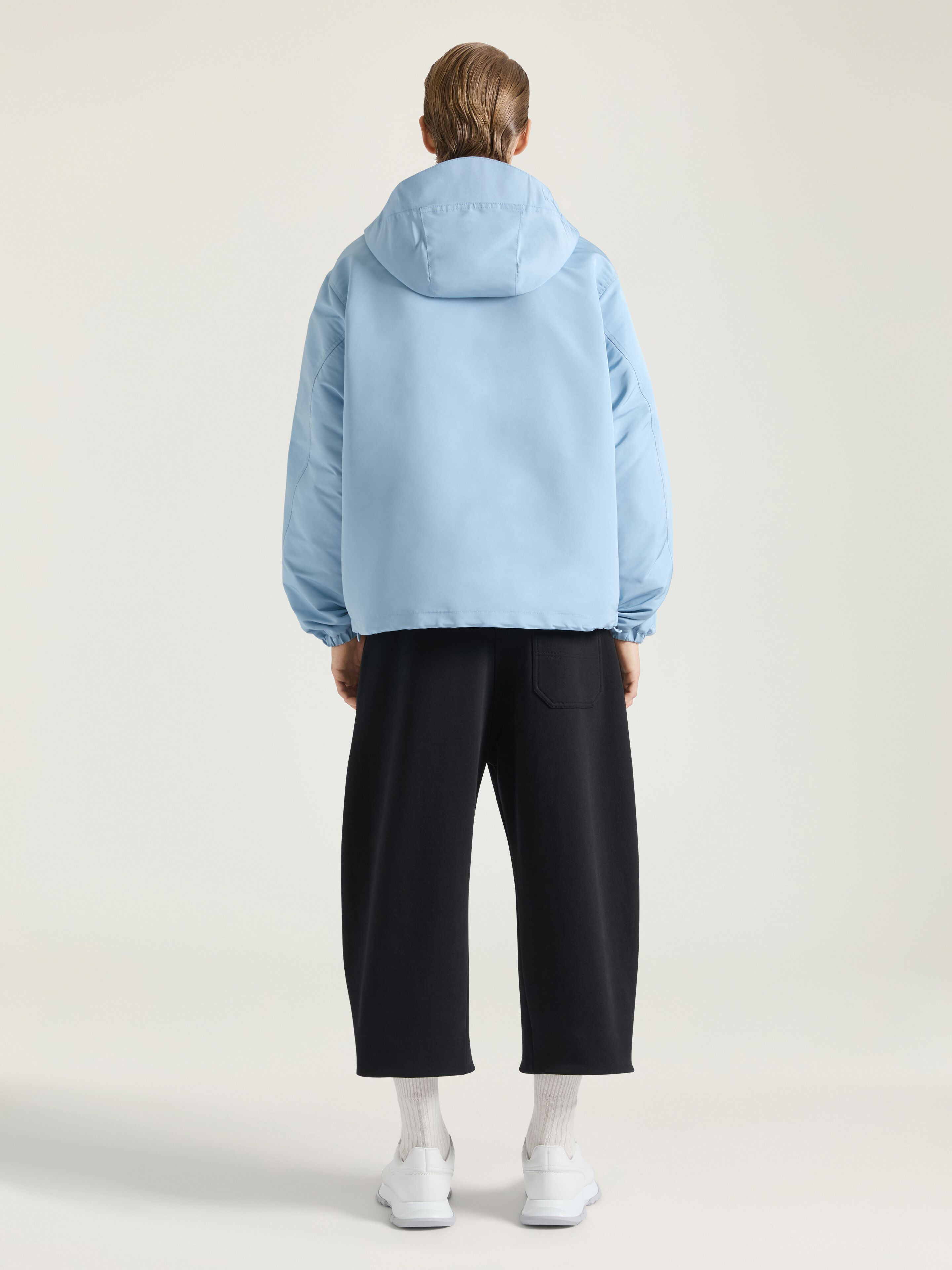 CROPPED JOGGER PANTS IN FLEECE WITH GIVENCHY PATCH - 3