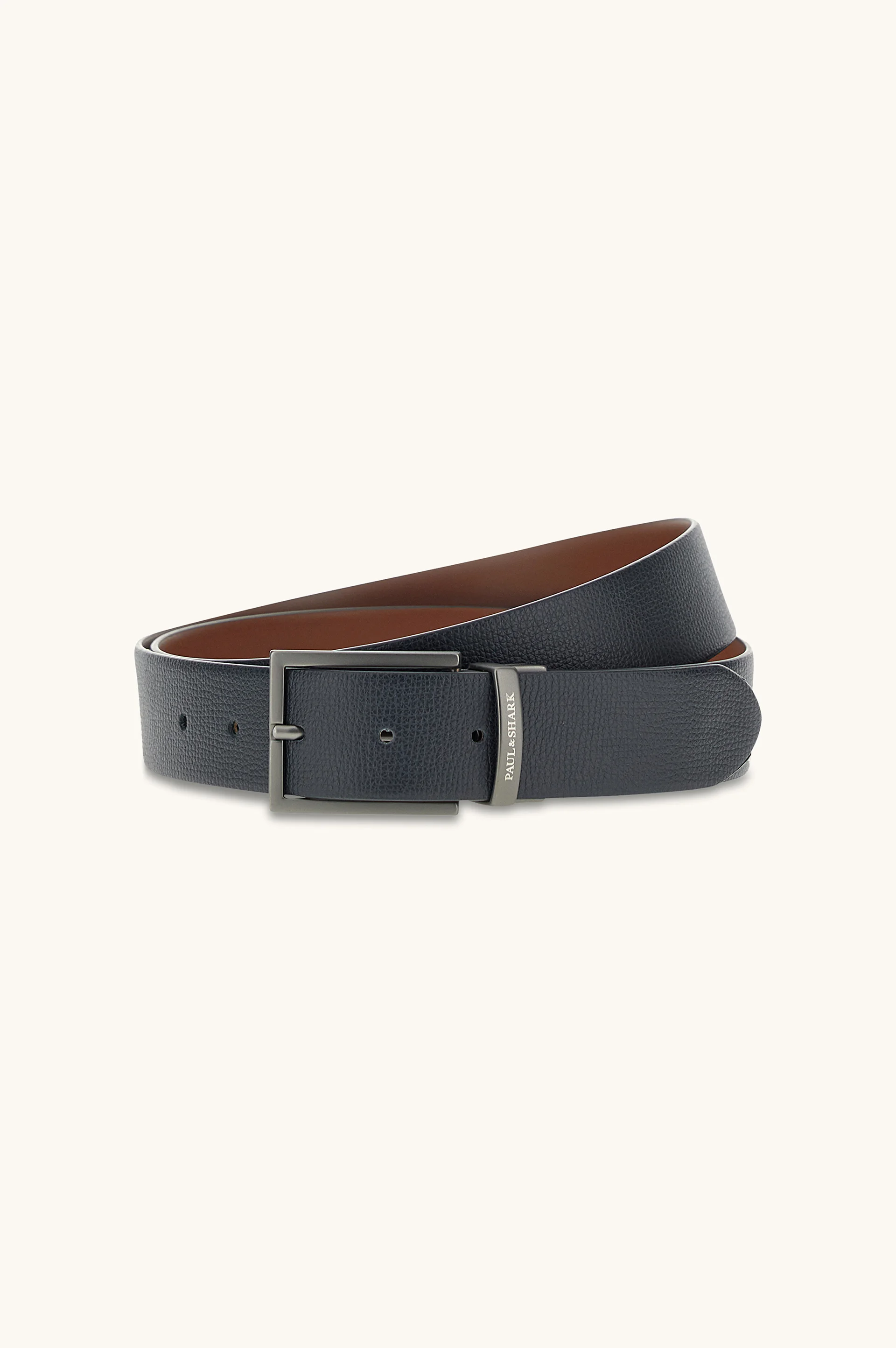 ECLISSE REVERSIBLE LEATHER BELT - 1