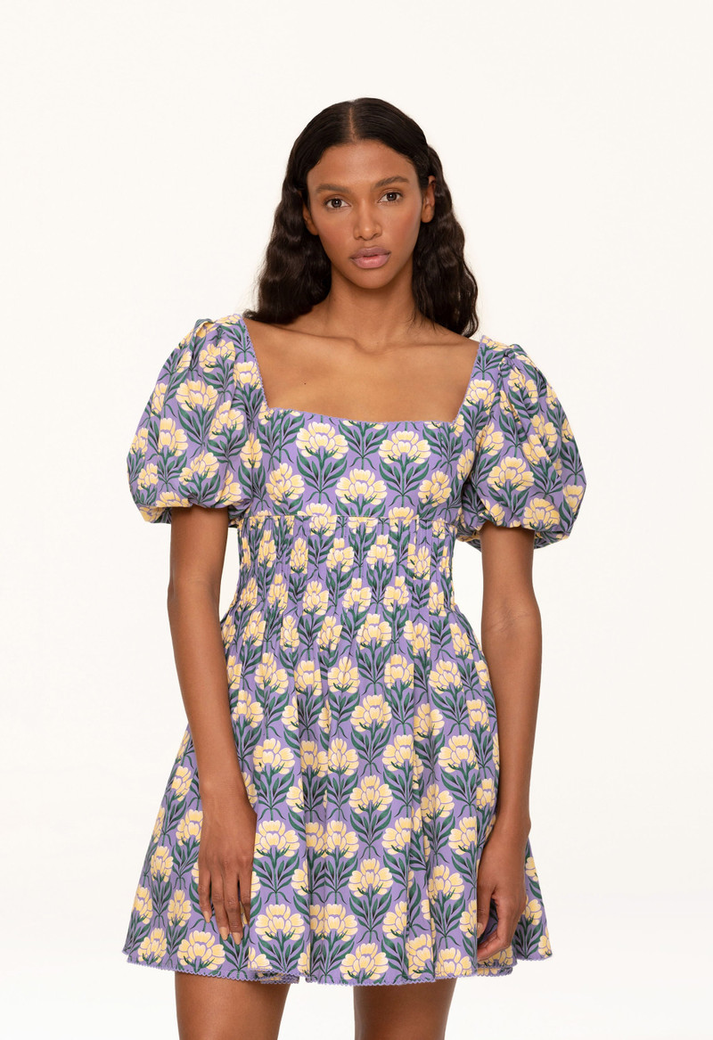 Caramelo Semilla Otoño Mini Dress 5