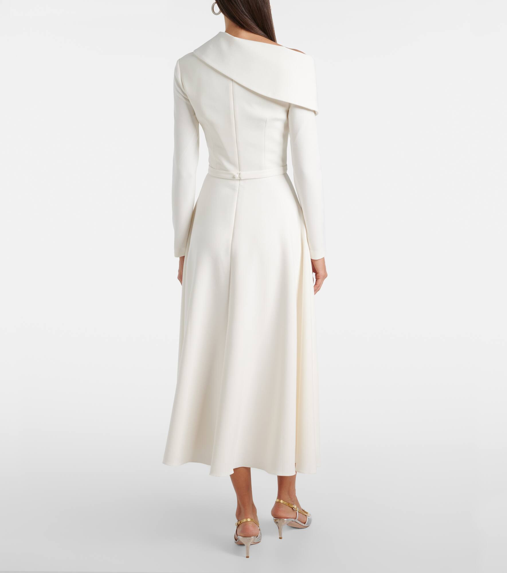 Odelle asymmetric midi dress - 3