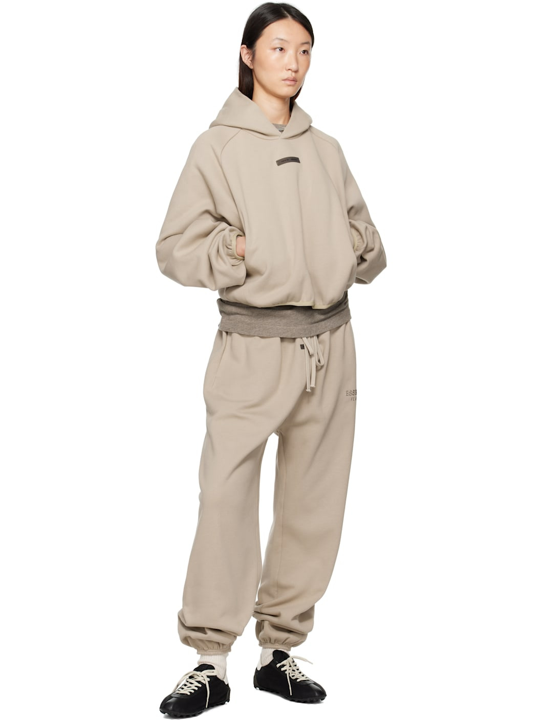 Taupe Classic Sweatpants - 4