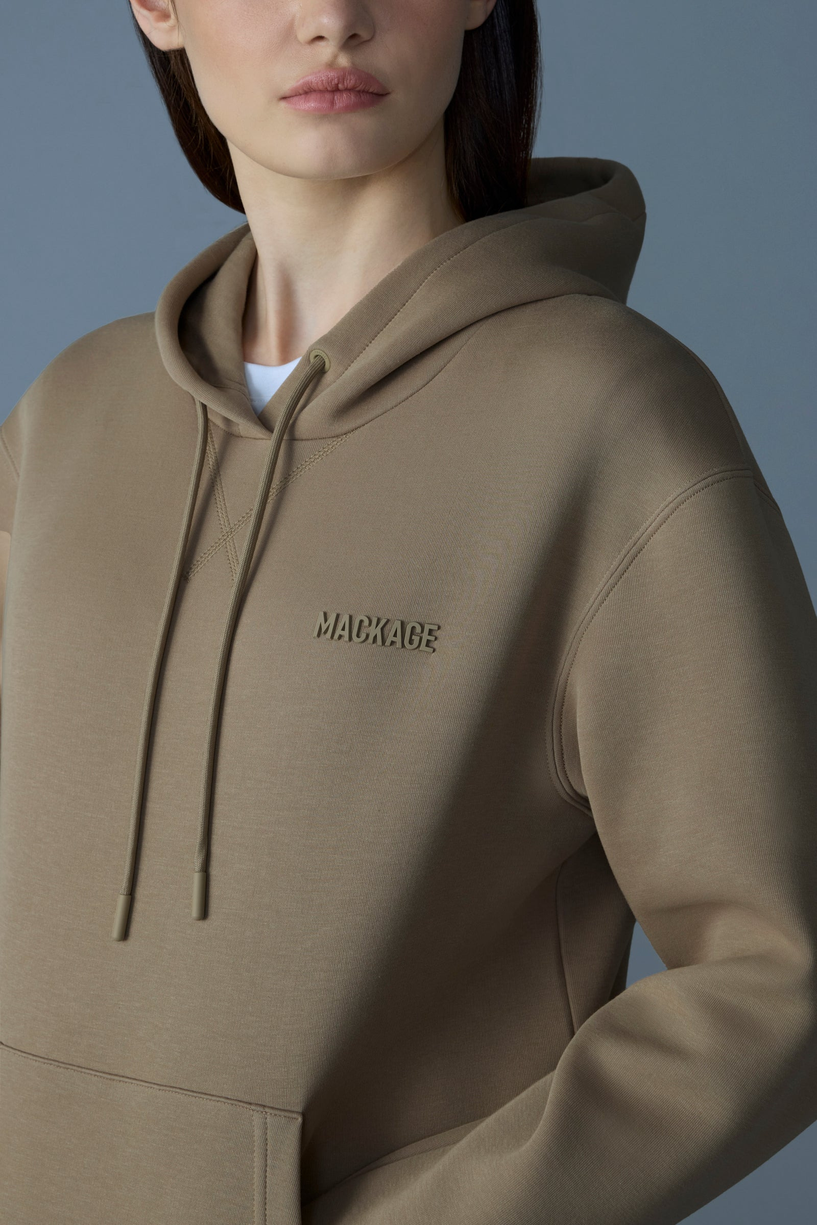 KRYSTIANA Double-face Jersey hoodie - 5