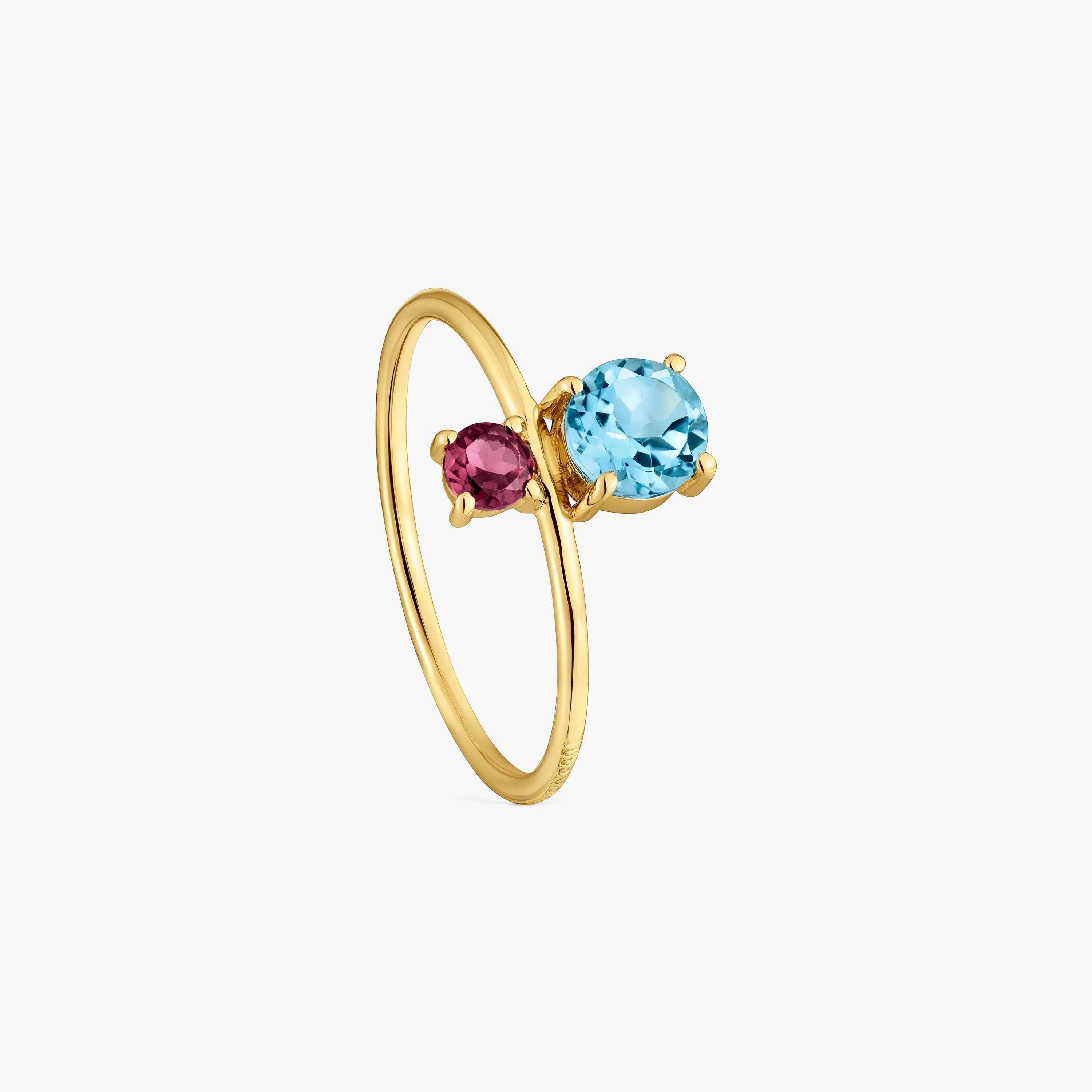 18kt gold, rhodolite and topaz Ring TOUS Ivette - 1