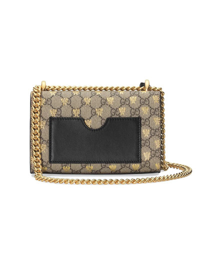 GUCCI Gold GG bees padlock Small shoulder bag outlook