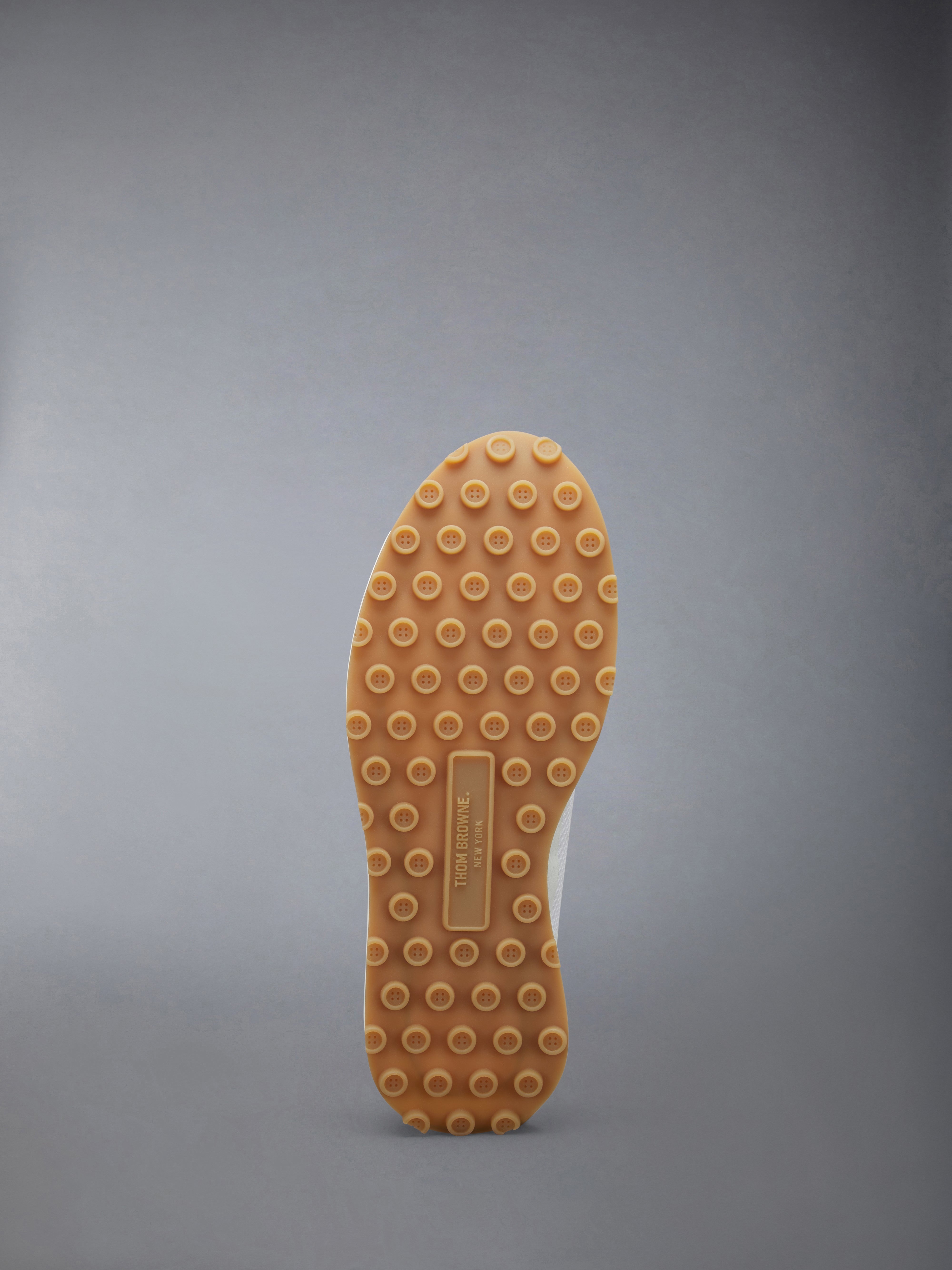 WHITE NYLON TECH RUNNER - 5