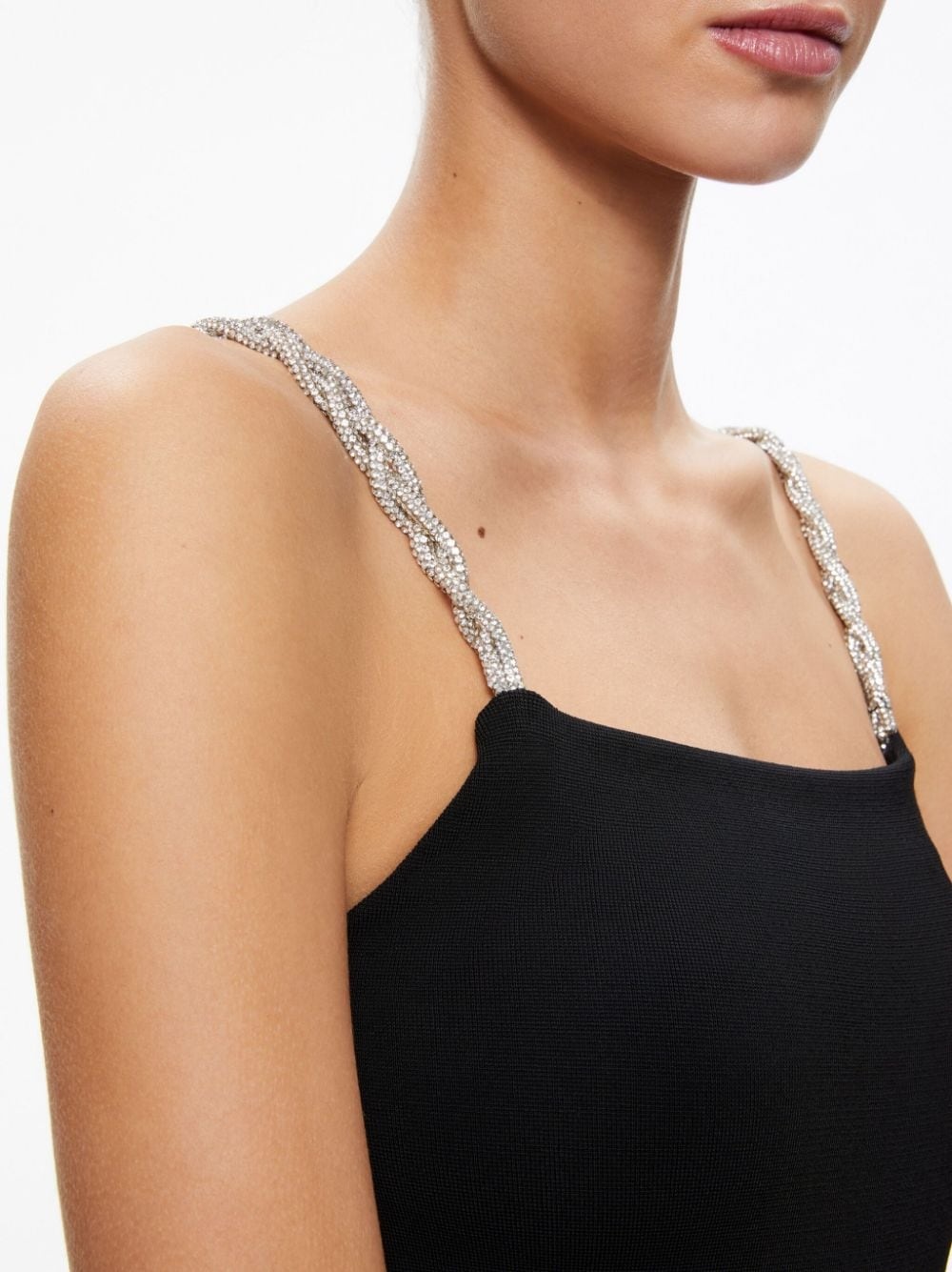 Valda crystal-embellished straps dress - 5