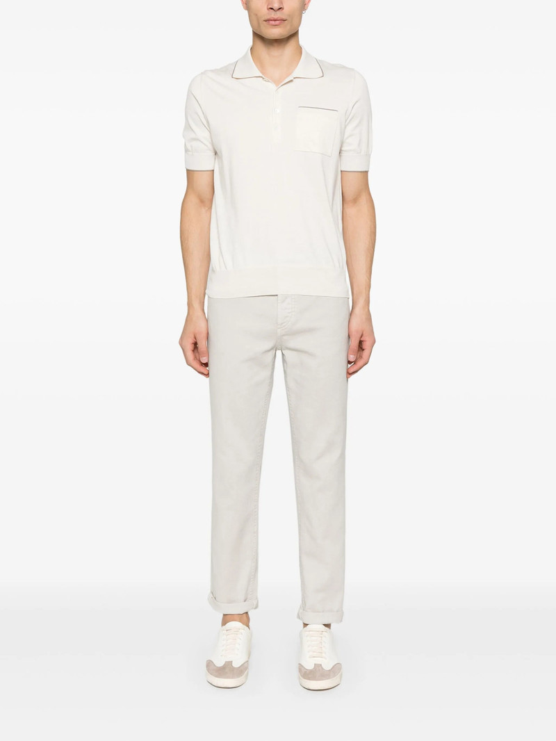 Contrast-trim Polo Shirt 4