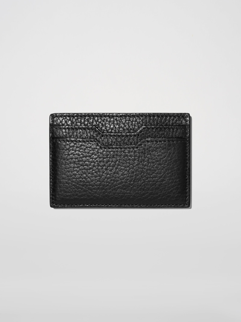 AMIRI PEBBLED LOGO CARD HOLDER outlook