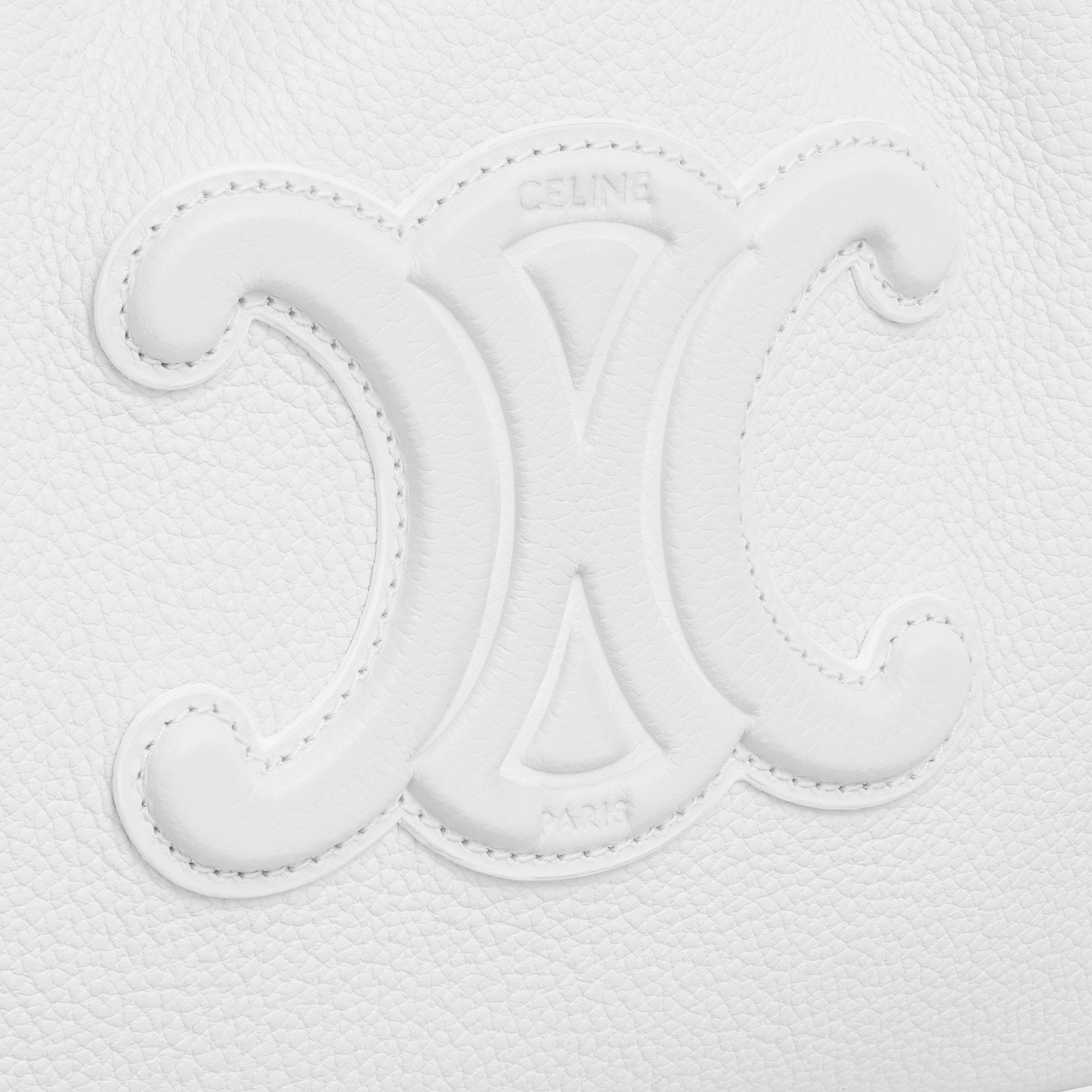 SMALL CABAS DRAWSTRING CUIR TRIOMPHE in Grained calfskin - 5