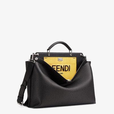 FENDI Black leather bag outlook