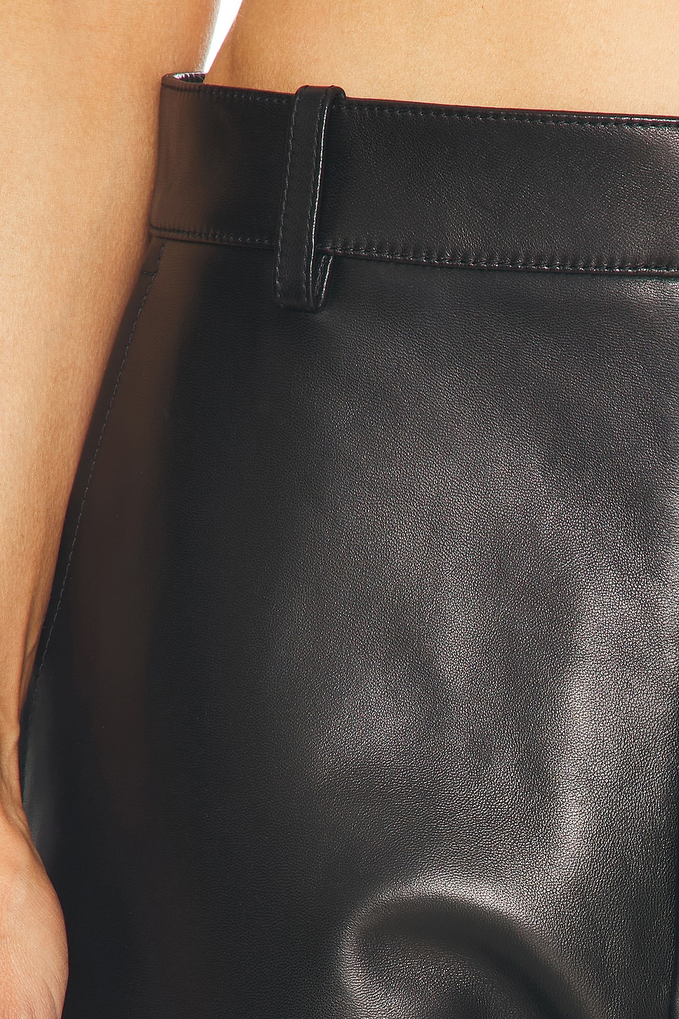 Leather Straight Leg - 6