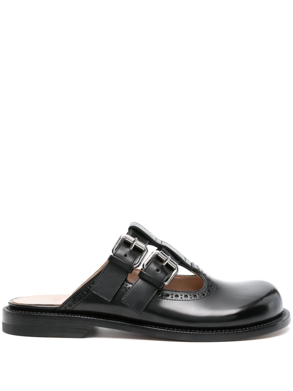 Loewe Women Campo Leather Mary Jane Mules - 1
