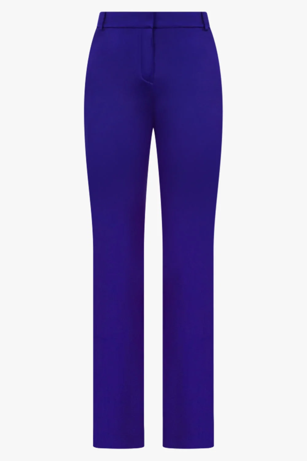 TAILORED SILKY STRAIGHT LEG PANT | ROYAL BLUE - 1