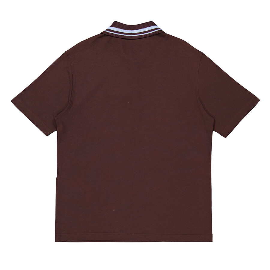 Ferragamo Short Sleeve Cotton Polo Shirt - 7