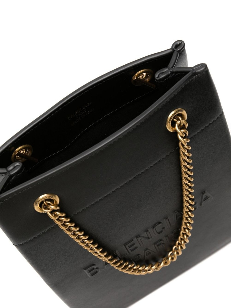 Duty Free leather tote bag 5