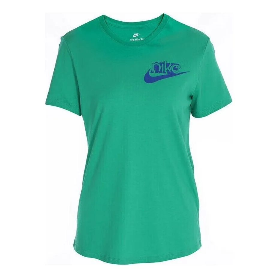 (WMNS) Nike Graphic T-Shirt 'Green' FQ6604-324 - 1