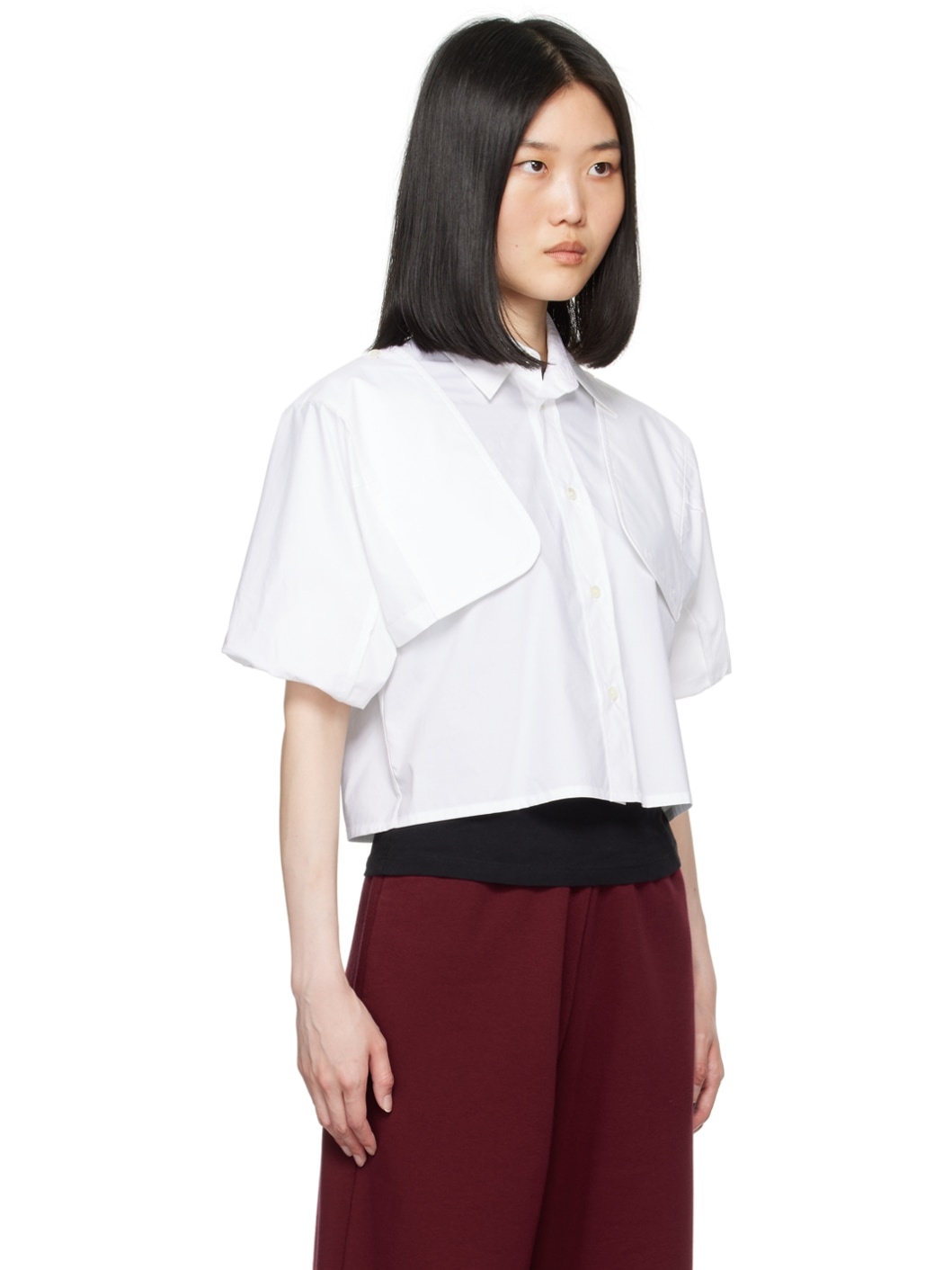 White Button Up Shirt - 2