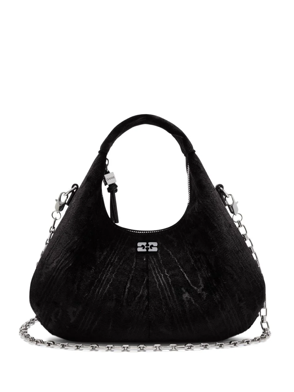 logo-detail chain tote bag - 1