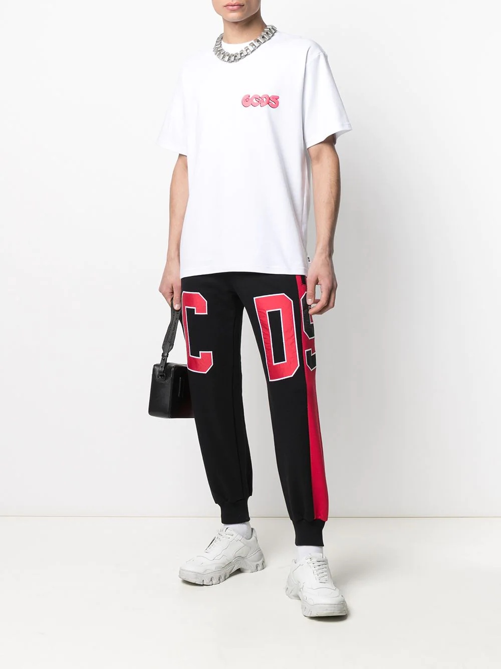 colour-block logo track trousers - 2