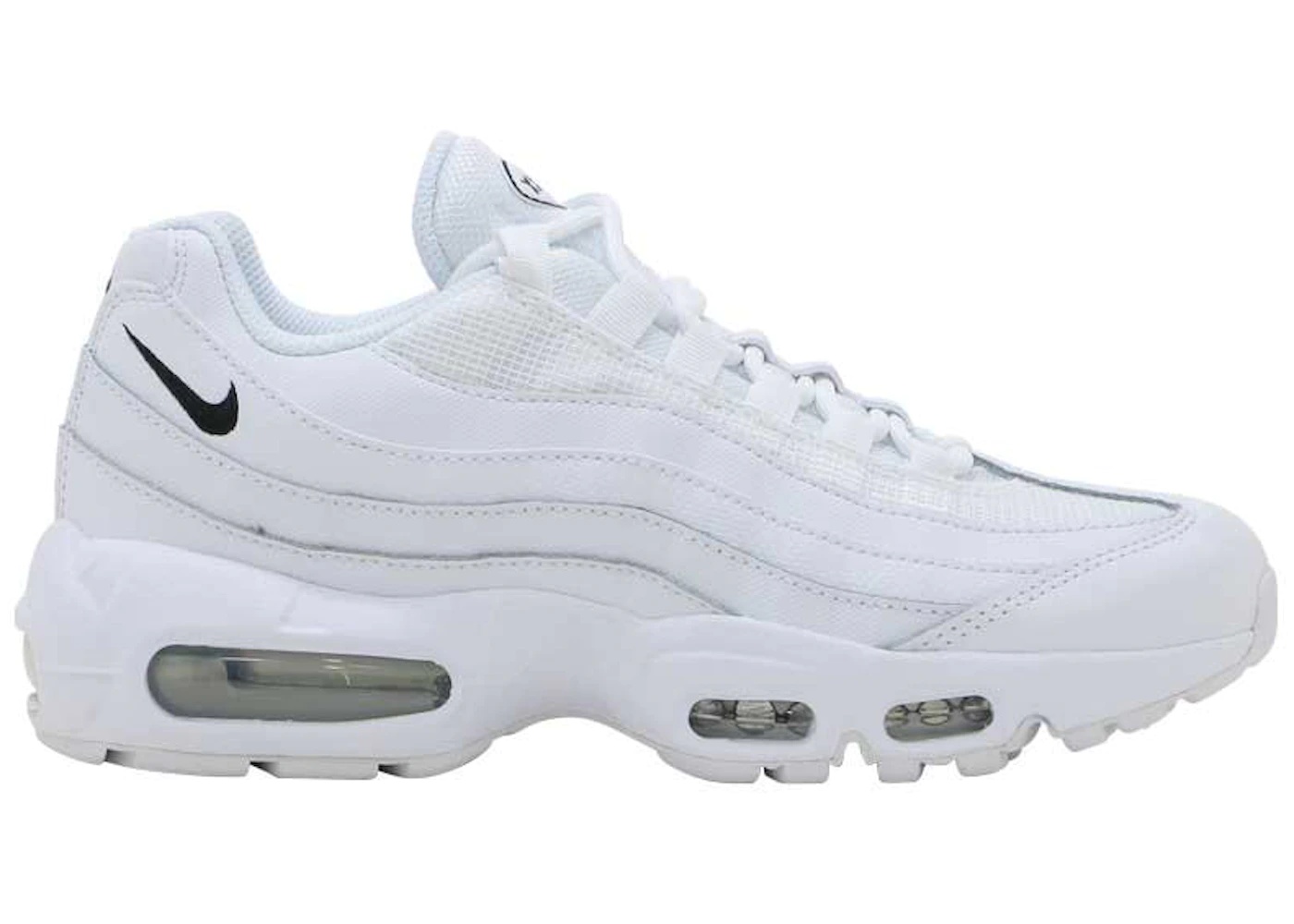 Nike air max cheap 95 pull tab white