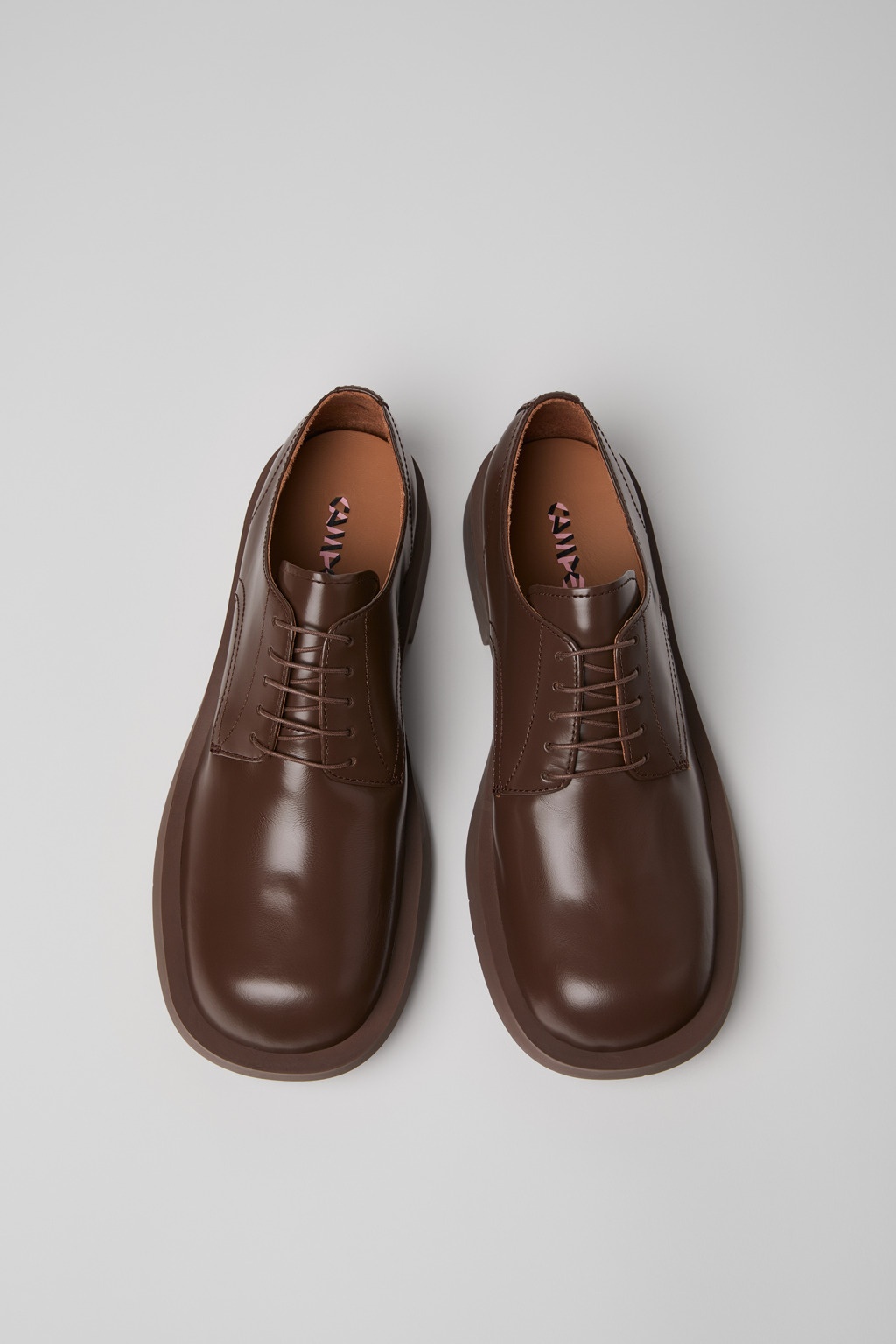 Brown Leather Shoes - 4