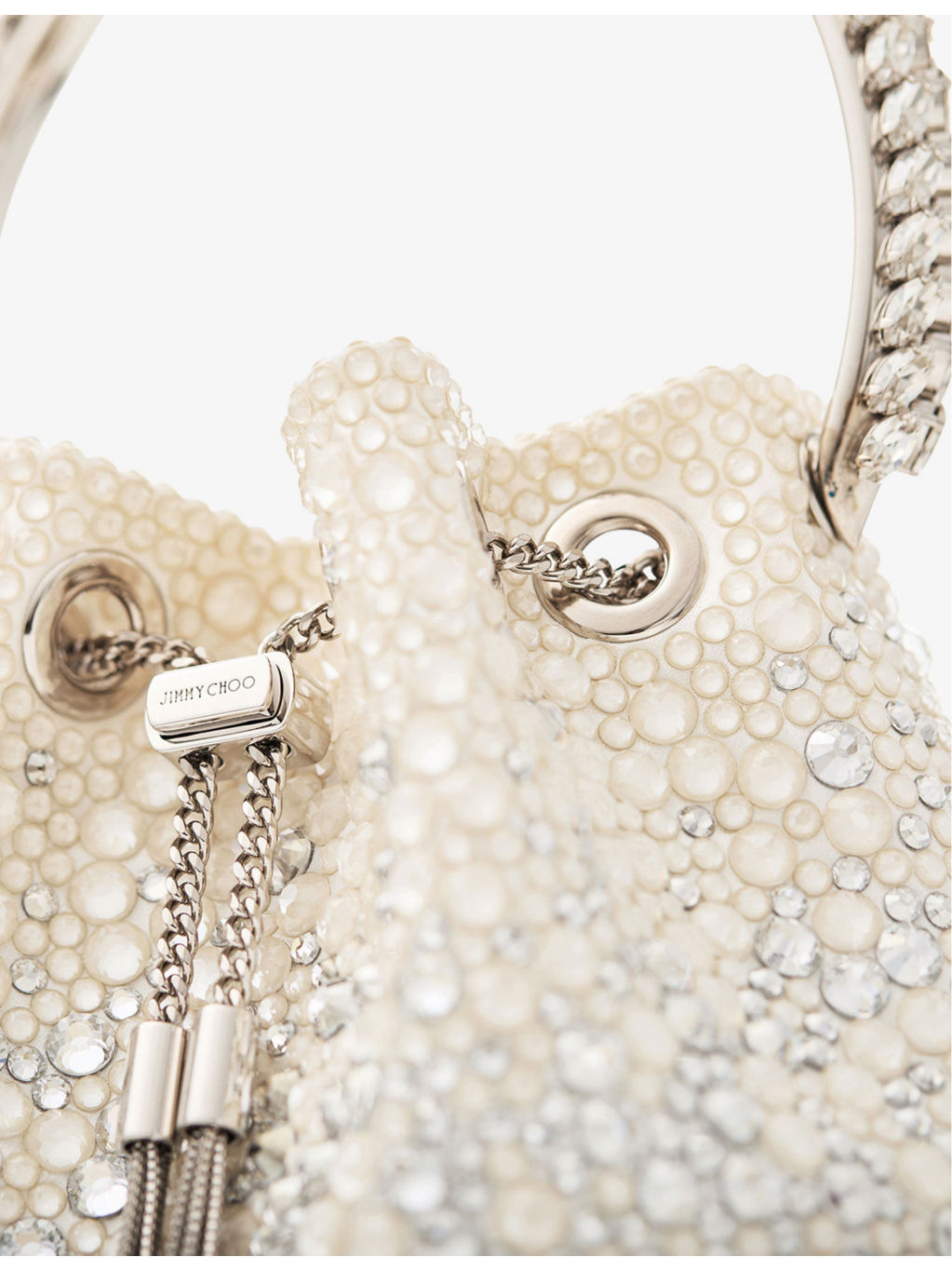 Bon Bon Gem-Embellished Woven Cross-Body Bag - 2