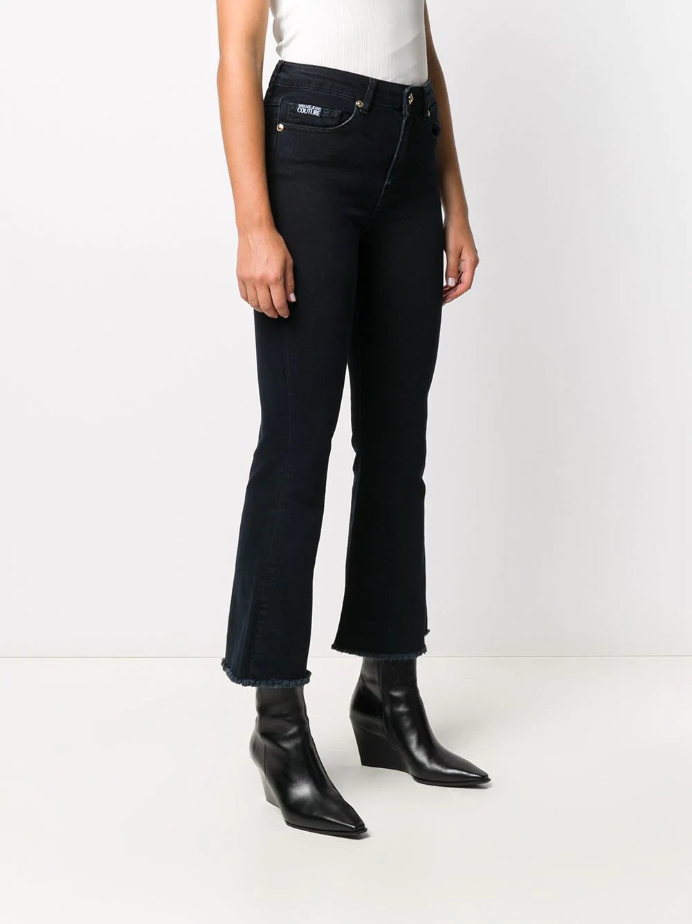 high-rise flared jeans - 3