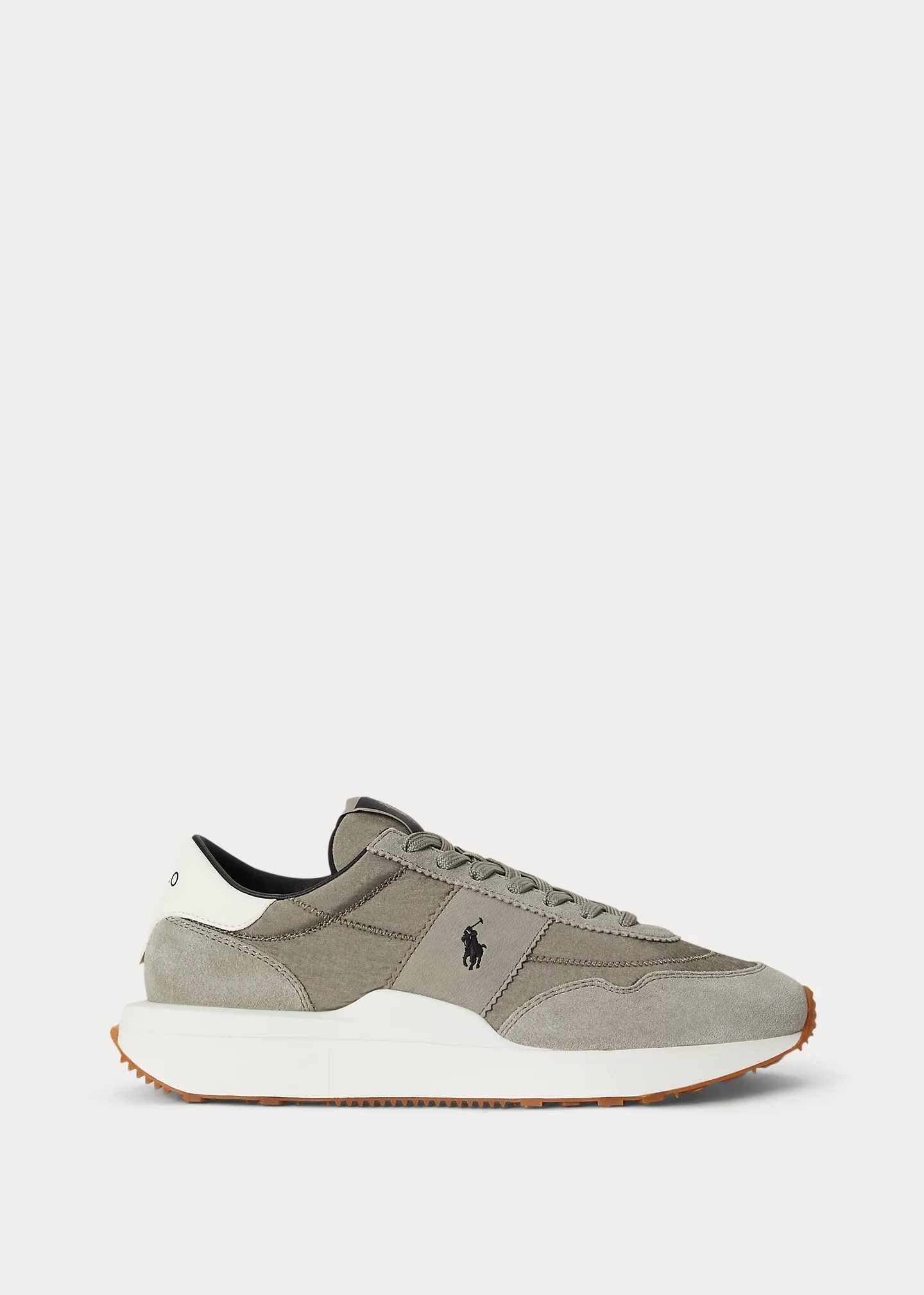 Train 89 Suede-Paneled Sneaker - 1