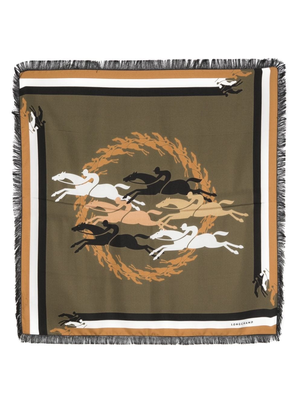 Jumping 70 silk scarf - 1