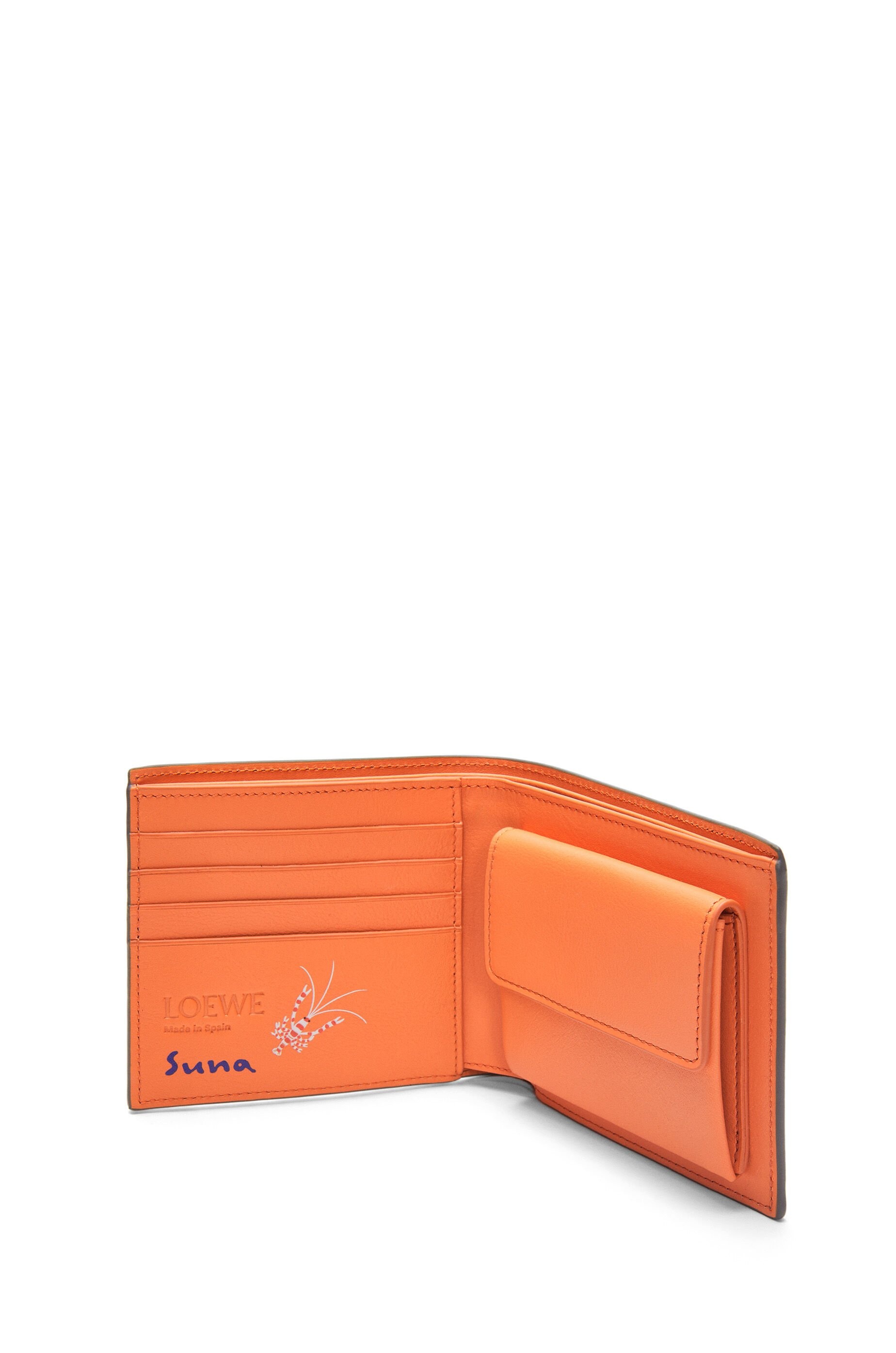 Eels bifold coin wallet in satin calfskin - 3