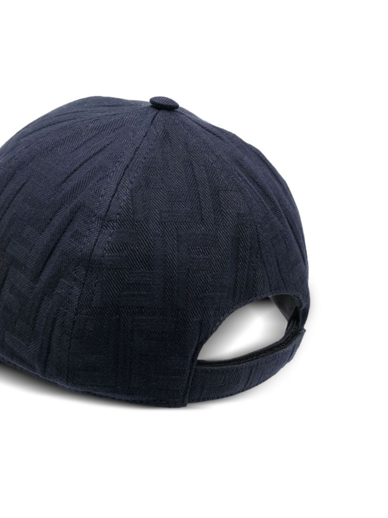 FENDI monogram-pattern baseball cap outlook