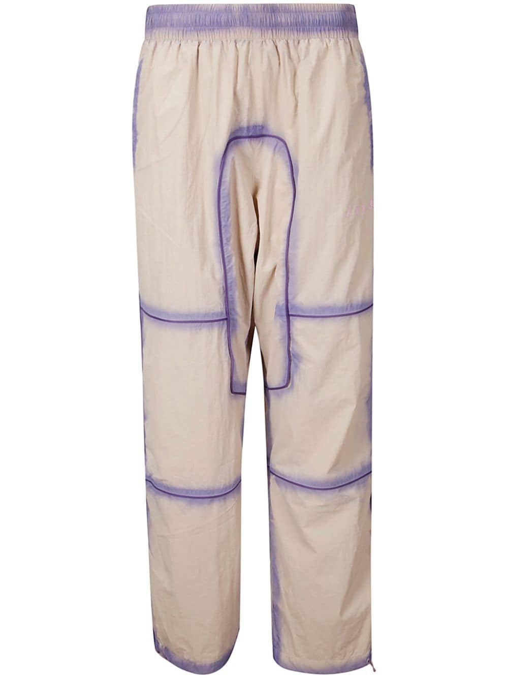 gradient-effect track pants - 1