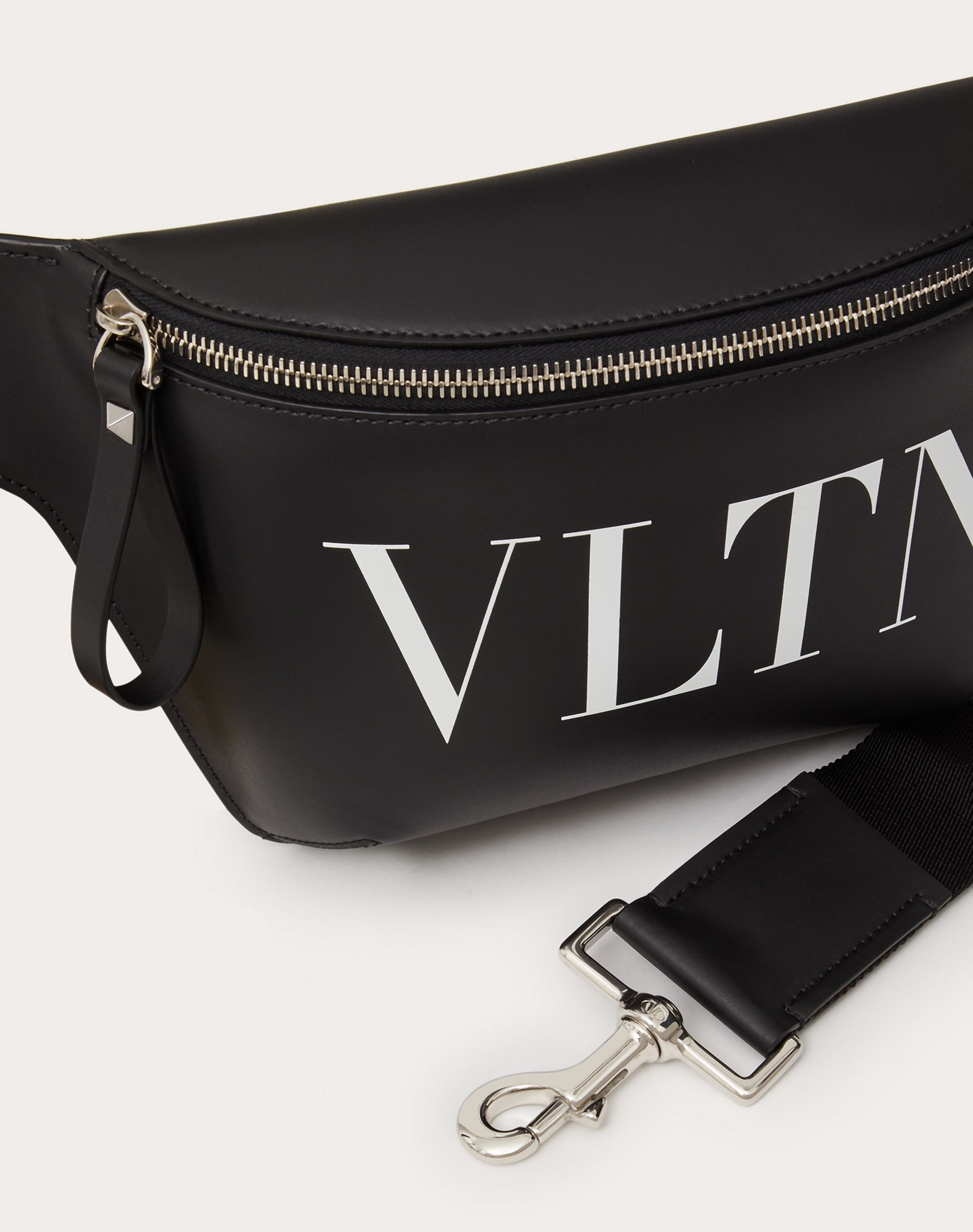 VLTN Leather Belt Bag - 5