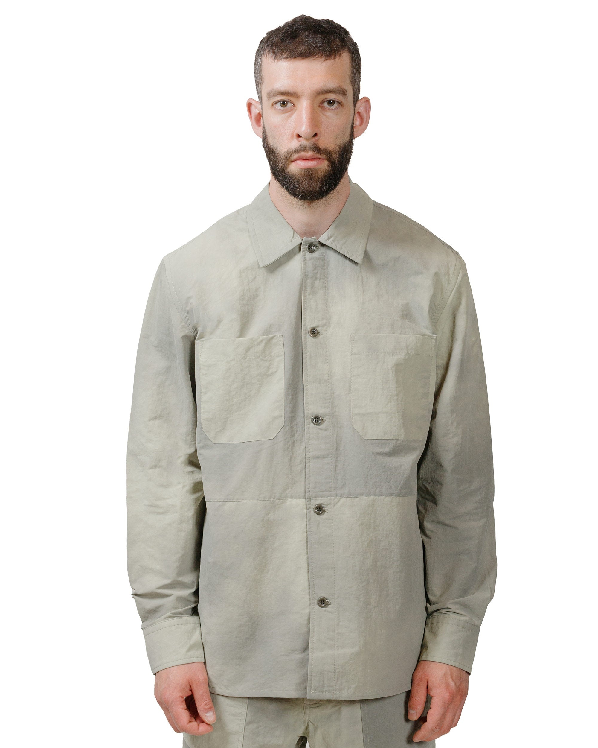 Ulrik Wave Dye Overshirt Clay - 2