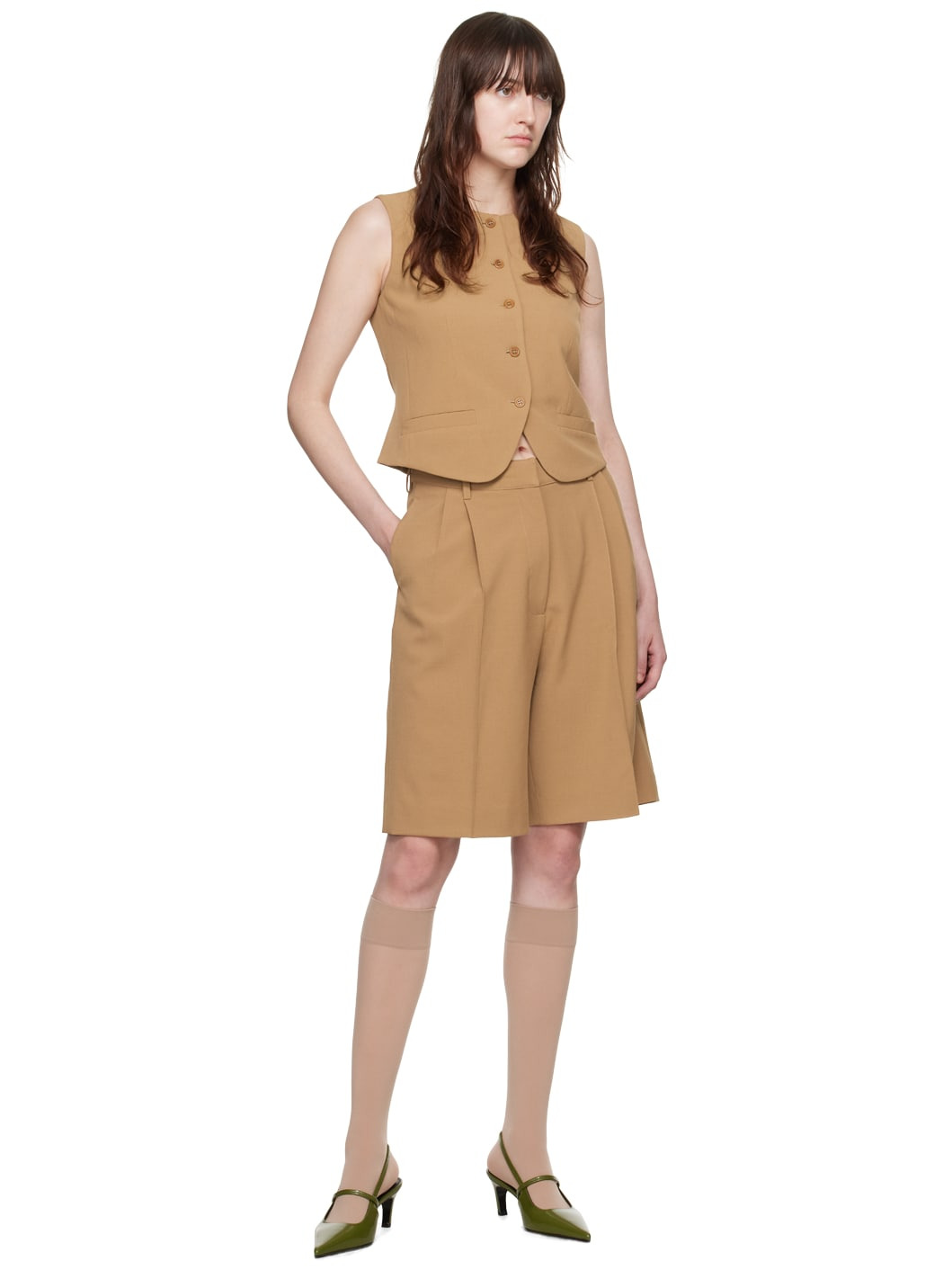 SSENSE Exclusive Tan Rubens Vest - 4