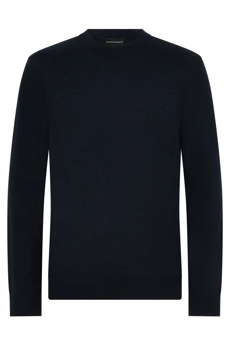Emporio Armani Wool Blend Pullover - 1